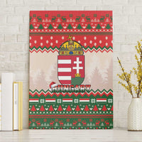 Hungary Christmas Canvas Wall Art Magyarorszag Boldog Karacsonyt - Wonder Print Shop