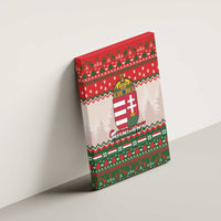 Hungary Christmas Canvas Wall Art Magyarorszag Boldog Karacsonyt - Wonder Print Shop