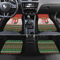Hungary Christmas Car Mats Magyarorszag Boldog Karacsonyt - Wonder Print Shop