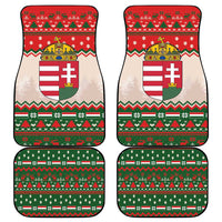 Hungary Christmas Car Mats Magyarorszag Boldog Karacsonyt - Wonder Print Shop