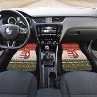 Hungary Christmas Car Mats Magyarorszag Boldog Karacsonyt - Wonder Print Shop