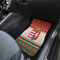 Hungary Christmas Car Mats Magyarorszag Boldog Karacsonyt - Wonder Print Shop