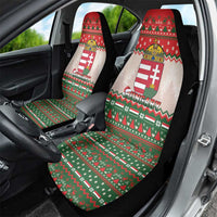 Hungary Christmas Car Seat Cover Magyarorszag Boldog Karacsonyt - Wonder Print Shop