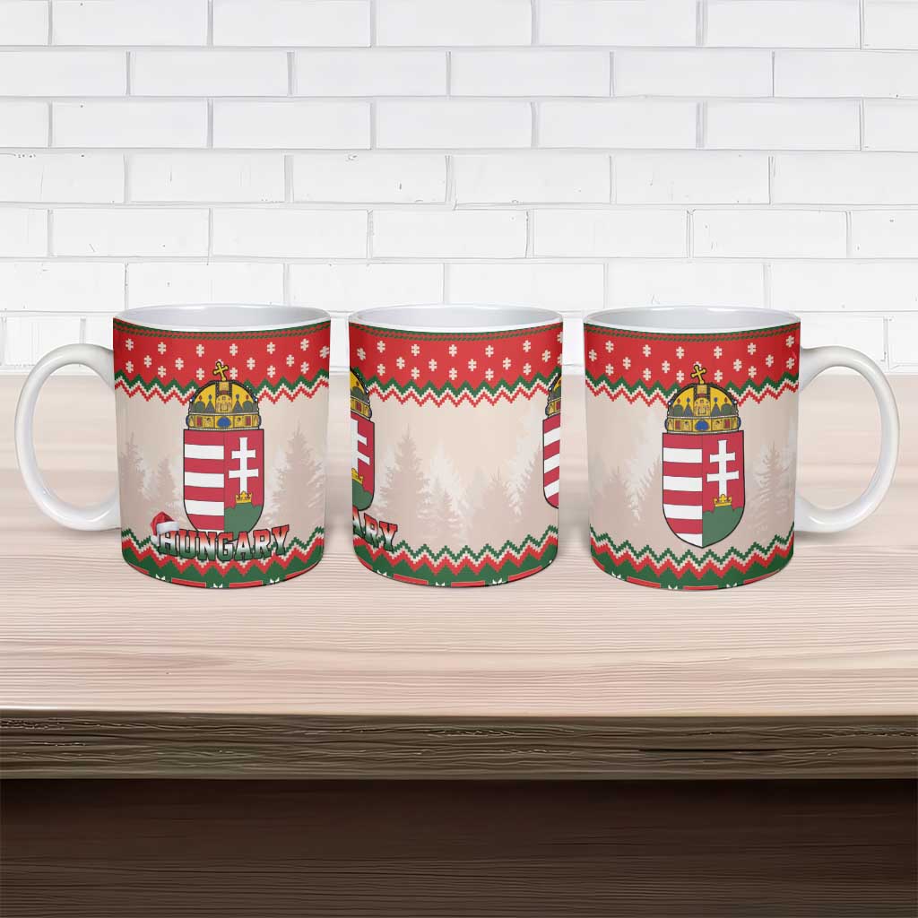 Hungary Christmas Ceramic Mug Magyarorszag Boldog Karacsonyt - Wonder Print Shop
