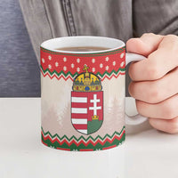 Hungary Christmas Ceramic Mug Magyarorszag Boldog Karacsonyt - Wonder Print Shop