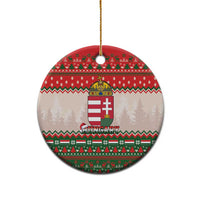 Hungary Christmas Ceramic Ornament Magyarorszag Boldog Karacsonyt - Wonder Print Shop