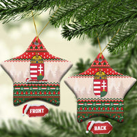 Hungary Christmas Ceramic Ornament Magyarorszag Boldog Karacsonyt - Wonder Print Shop