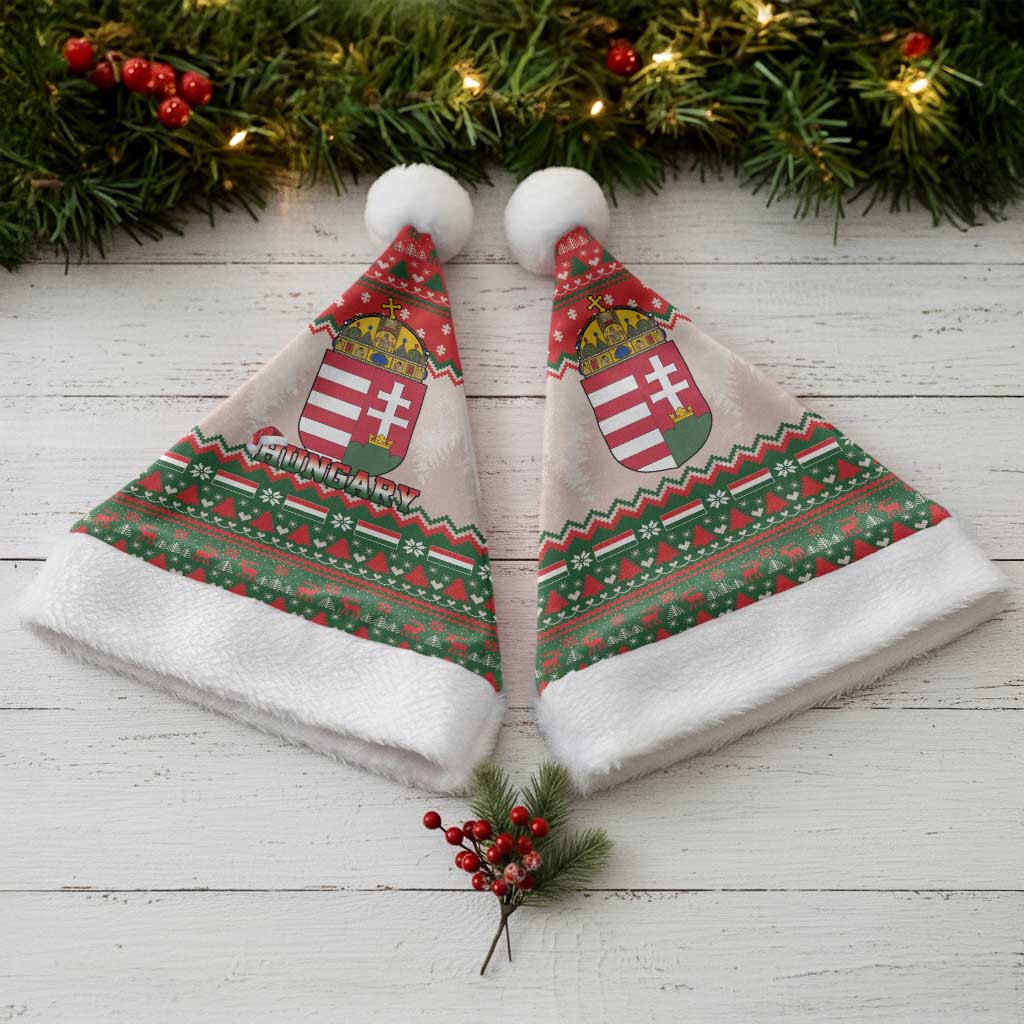 Hungary Christmas Santa Hat Magyarorszag Boldog Karacsonyt - Wonder Print Shop