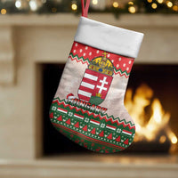 Hungary Christmas Stocking Magyarorszag Boldog Karacsonyt - Wonder Print Shop