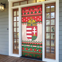 Hungary Christmas Door Cover Magyarorszag Boldog Karacsonyt - Wonder Print Shop