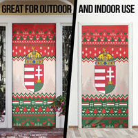 Hungary Christmas Door Cover Magyarorszag Boldog Karacsonyt - Wonder Print Shop
