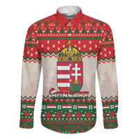 Hungary Christmas Family Matching Puletasi and Hawaiian Shirt Magyarorszag Boldog Karacsonyt - Wonder Print Shop