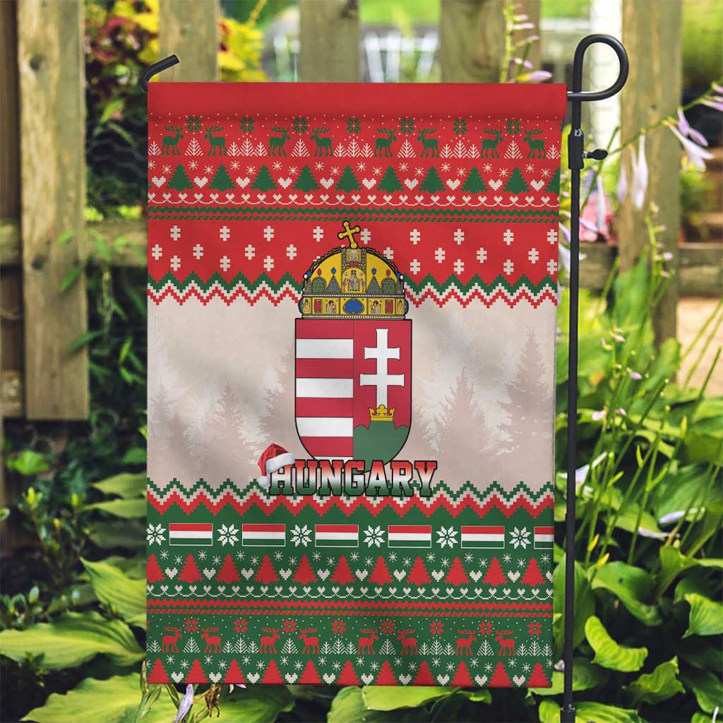 Hungary Christmas Garden Flag Magyarorszag Boldog Karacsonyt - Wonder Print Shop