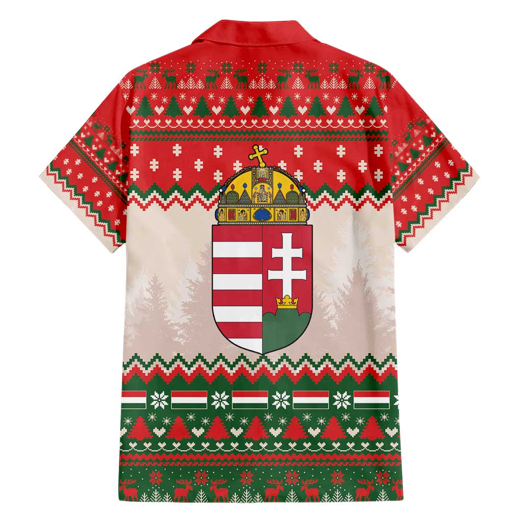 Hungary Christmas Hawaiian Shirt Magyarorszag Boldog Karacsonyt - Wonder Print Shop