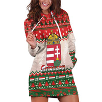 Hungary Christmas Hoodie Dress Magyarorszag Boldog Karacsonyt - Wonder Print Shop