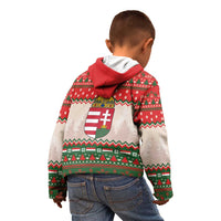 Hungary Christmas Kid Hoodie Magyarorszag Boldog Karacsonyt - Wonder Print Shop