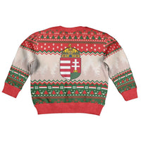 Hungary Christmas Kid Ugly Christmas Sweater Magyarorszag Boldog Karacsonyt - Wonder Print Shop