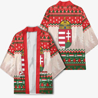 Hungary Christmas Kimono Magyarorszag Boldog Karacsonyt - Wonder Print Shop