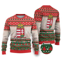 Hungary Christmas Ugly Christmas Sweater Magyarorszag Boldog Karacsonyt - Wonder Print Shop