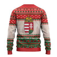 Hungary Christmas Ugly Christmas Sweater Magyarorszag Boldog Karacsonyt - Wonder Print Shop