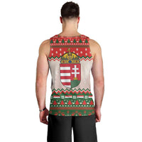 Hungary Christmas Men Tank Top Magyarorszag Boldog Karacsonyt - Wonder Print Shop