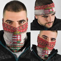 Hungary Christmas Neck Gaiter Magyarorszag Boldog Karacsonyt - Wonder Print Shop