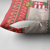 Hungary Christmas Pillow Cover Magyarorszag Boldog Karacsonyt - Wonder Print Shop