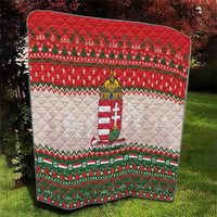 Hungary Christmas Quilt Magyarorszag Boldog Karacsonyt - Wonder Print Shop