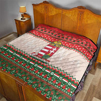 Hungary Christmas Quilt Magyarorszag Boldog Karacsonyt - Wonder Print Shop