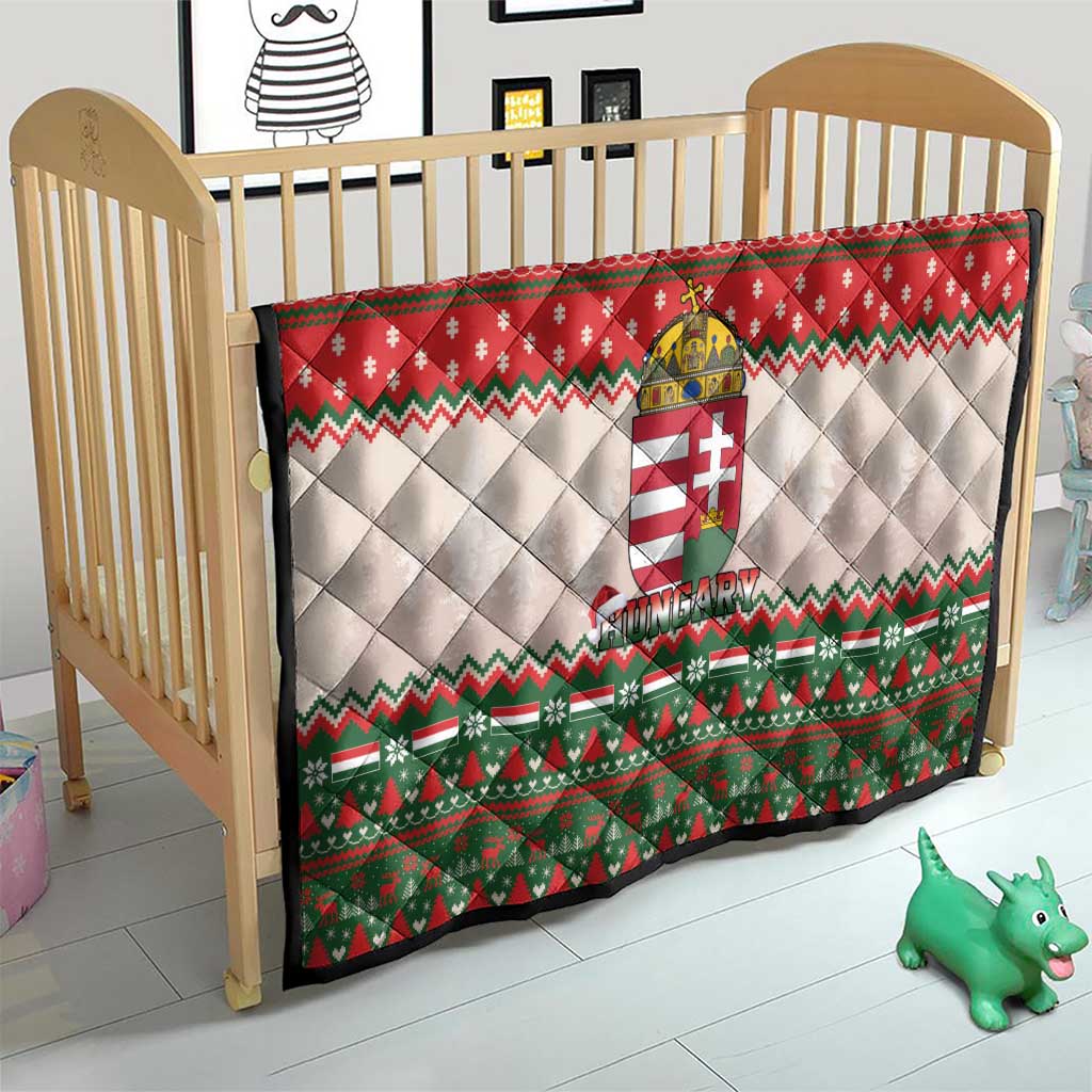 Hungary Christmas Quilt Magyarorszag Boldog Karacsonyt - Wonder Print Shop