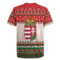 Hungary Christmas Rugby Jersey Magyarorszag Boldog Karacsonyt - Wonder Print Shop