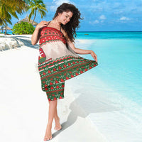 Hungary Christmas Sarong Magyarorszag Boldog Karacsonyt - Wonder Print Shop