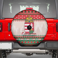Hungary Christmas Spare Tire Cover Magyarorszag Boldog Karacsonyt - Wonder Print Shop