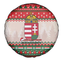 Hungary Christmas Spare Tire Cover Magyarorszag Boldog Karacsonyt - Wonder Print Shop