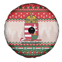 Hungary Christmas Spare Tire Cover Magyarorszag Boldog Karacsonyt - Wonder Print Shop