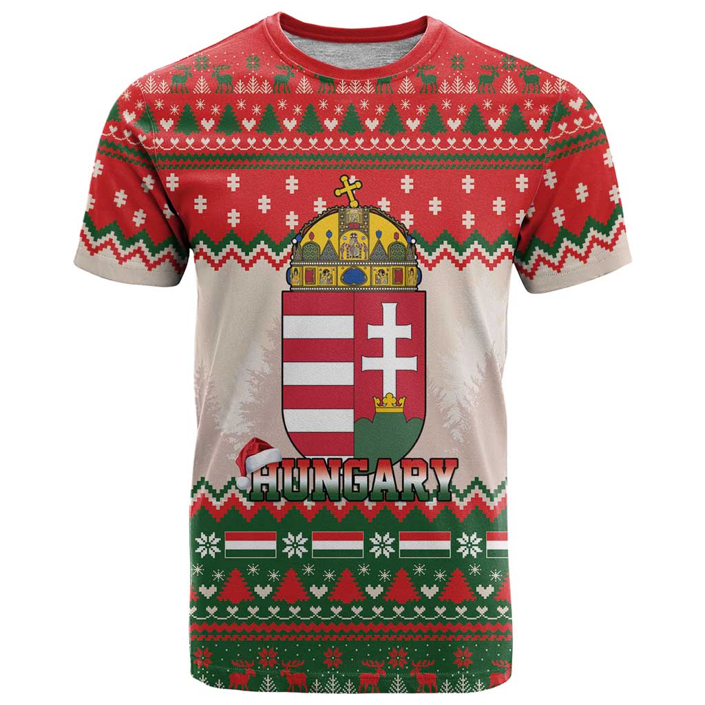 Hungary Christmas T Shirt Magyarorszag Boldog Karacsonyt - Wonder Print Shop