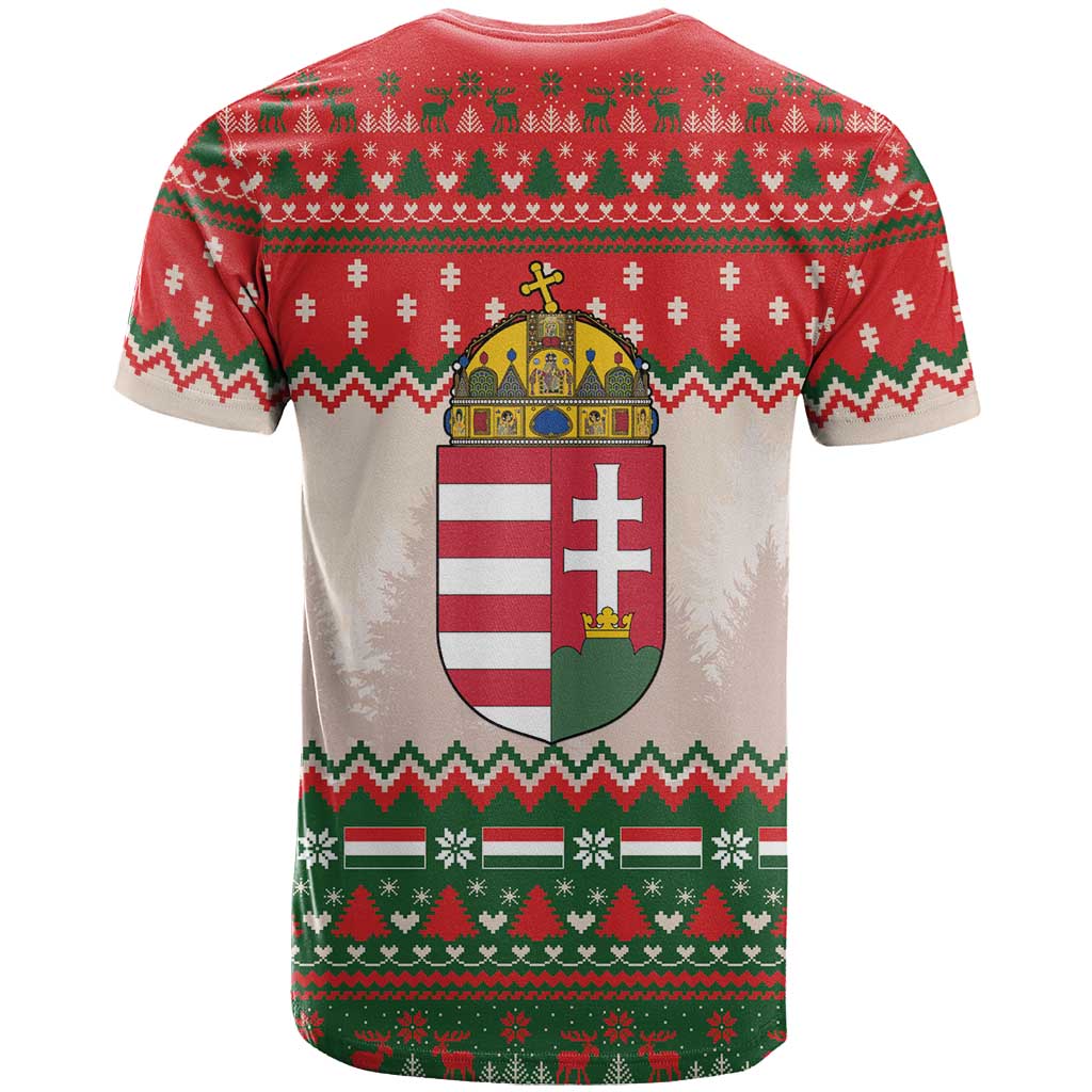 Hungary Christmas T Shirt Magyarorszag Boldog Karacsonyt - Wonder Print Shop