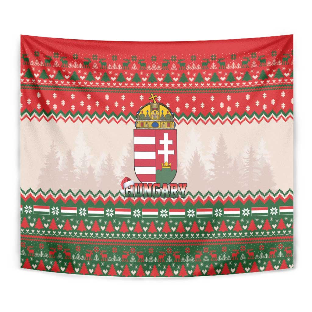 Hungary Christmas Tapestry Magyarorszag Boldog Karacsonyt - Wonder Print Shop