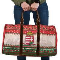 Hungary Christmas Travel Bag Magyarorszag Boldog Karacsonyt - Wonder Print Shop