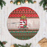 Hungary Christmas Tree Skirt Magyarorszag Boldog Karacsonyt - Wonder Print Shop