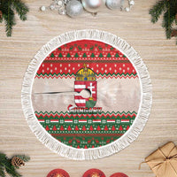 Hungary Christmas Tree Skirt Magyarorszag Boldog Karacsonyt - Wonder Print Shop