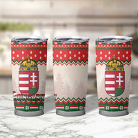 Hungary Christmas Tumbler Cup Magyarorszag Boldog Karacsonyt - Wonder Print Shop