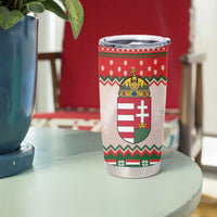 Hungary Christmas Tumbler Cup Magyarorszag Boldog Karacsonyt - Wonder Print Shop