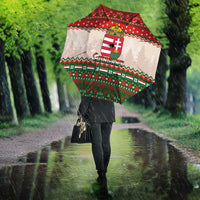 Hungary Christmas Umbrella Magyarorszag Boldog Karacsonyt - Wonder Print Shop