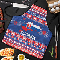Slovakia Christmas Apron Slovakian Double Cross Map - Wonder Print Shop