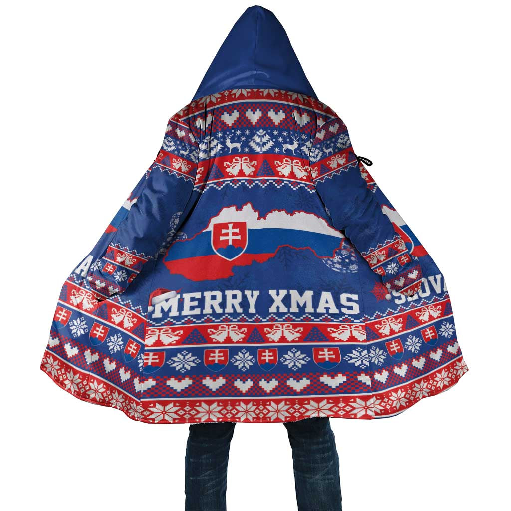 Slovakia Christmas Cloak Slovakian Double Cross Map - Wonder Print Shop