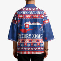 Slovakia Christmas Kimono Slovakian Double Cross Map - Wonder Print Shop