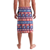 Slovakia Christmas Lavalava Slovakian Double Cross Map - Wonder Print Shop