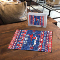 Slovakia Christmas Puzzle Slovakian Double Cross Map - Wonder Print Shop