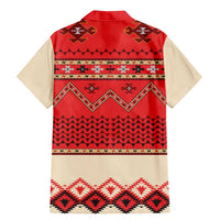 Folk Albanian Patterns Eagle Family Matching Mermaid Dress and Hawaiian Shirt - Wonder Print Shop